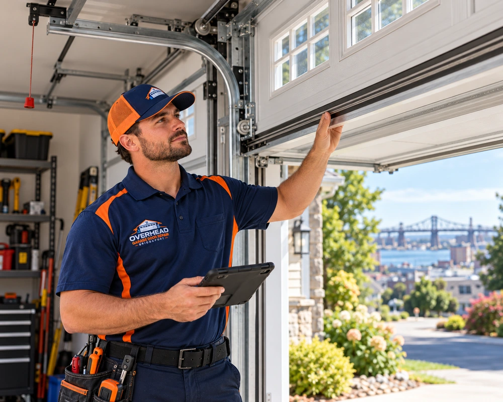 Garage door inspection